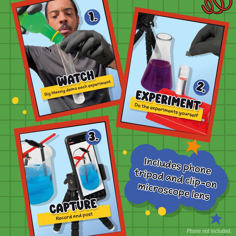 Big Manny Science Innit Chemistry Experiment Kit