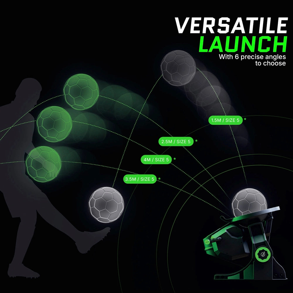 Strikesphere Soccer Launcher Football Training Set