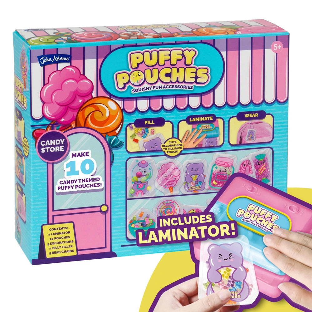 Puffy Pouches Squishy Craft Set Candy Store