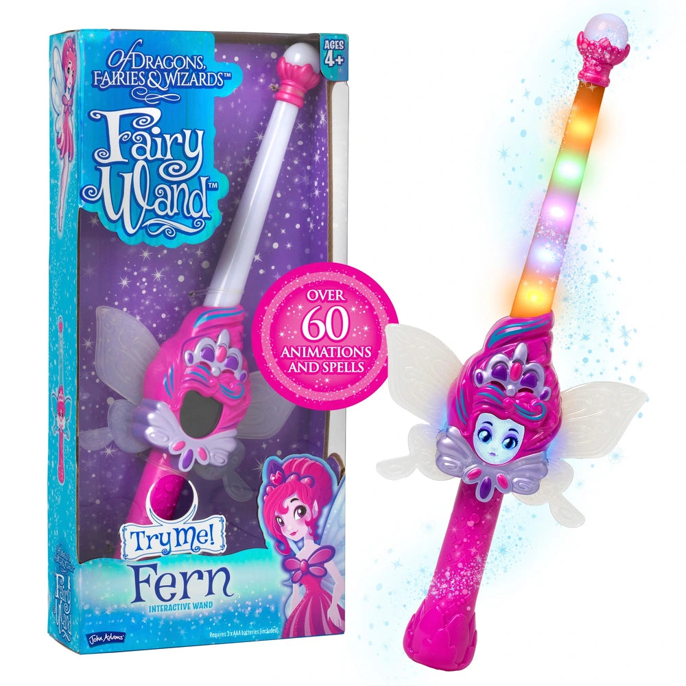 Of Dragons, Fairies & Wizards Interactive Adventure Fairy Wand Fern