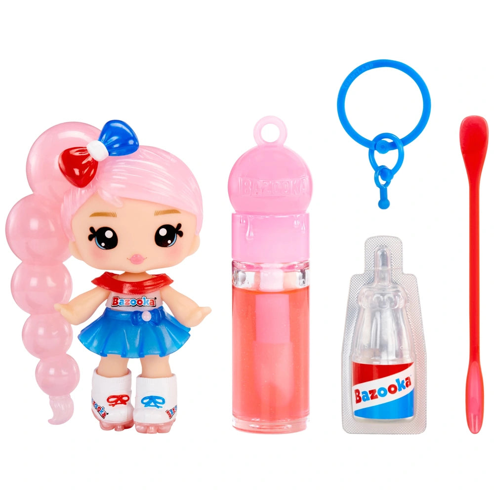 Yummiland X Bazooka Lip Gloss Doll Jojo Bubblegum