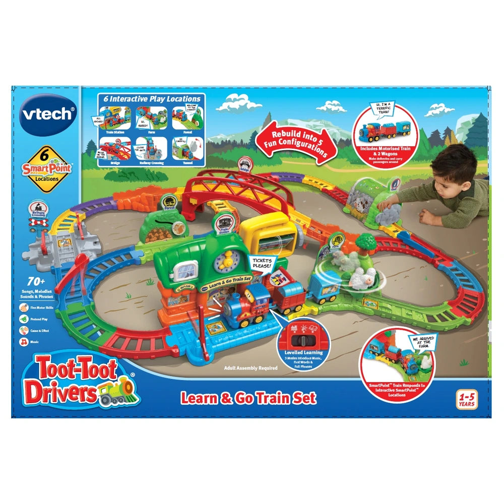 Vtech Toot-Toot Drivers Learn & Go Train Playset