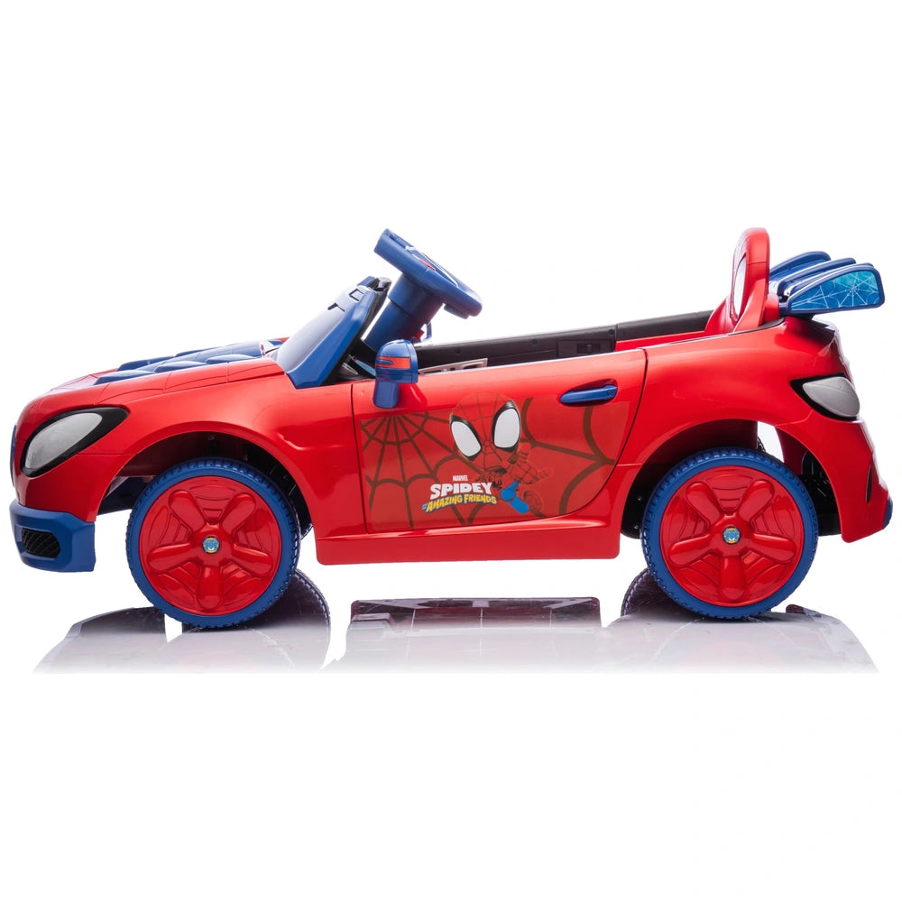 Spidey And His Amazing Friends 10.8V Lithium Electric Ride On Car With Remote Control
