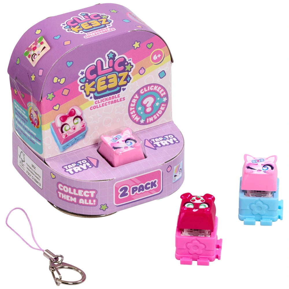Clickeez Clickable Collectable 2 Pack Assortment