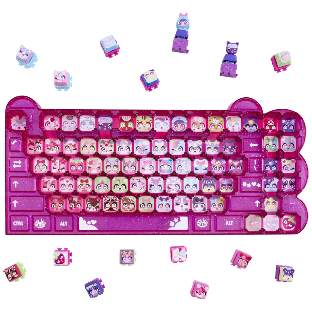 Clickeez Clickable Collectables Keyboard Mega Pack