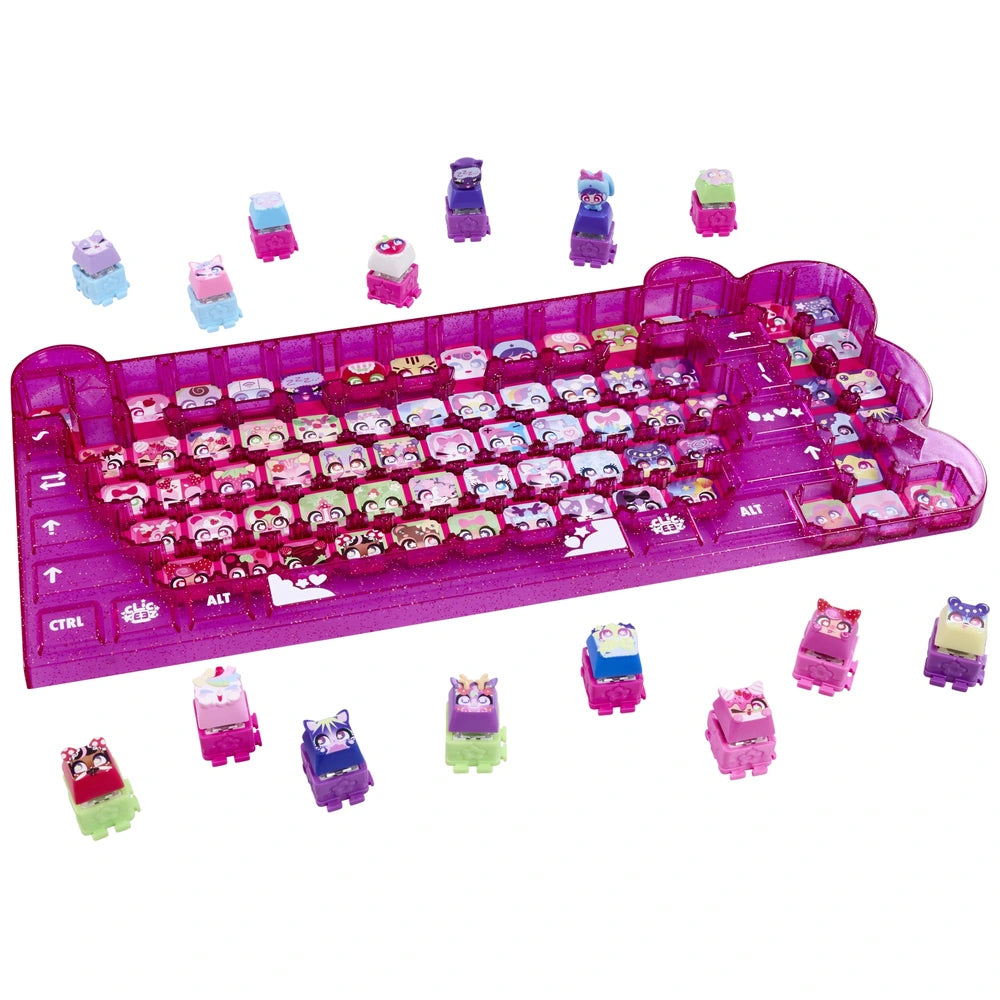 Clickeez Clickable Collectables Keyboard Mega Pack