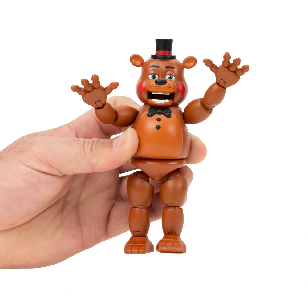 Five Nights At Freddy's Action Figure Freddy With Glow In The Dark Eyes 12.5Cm