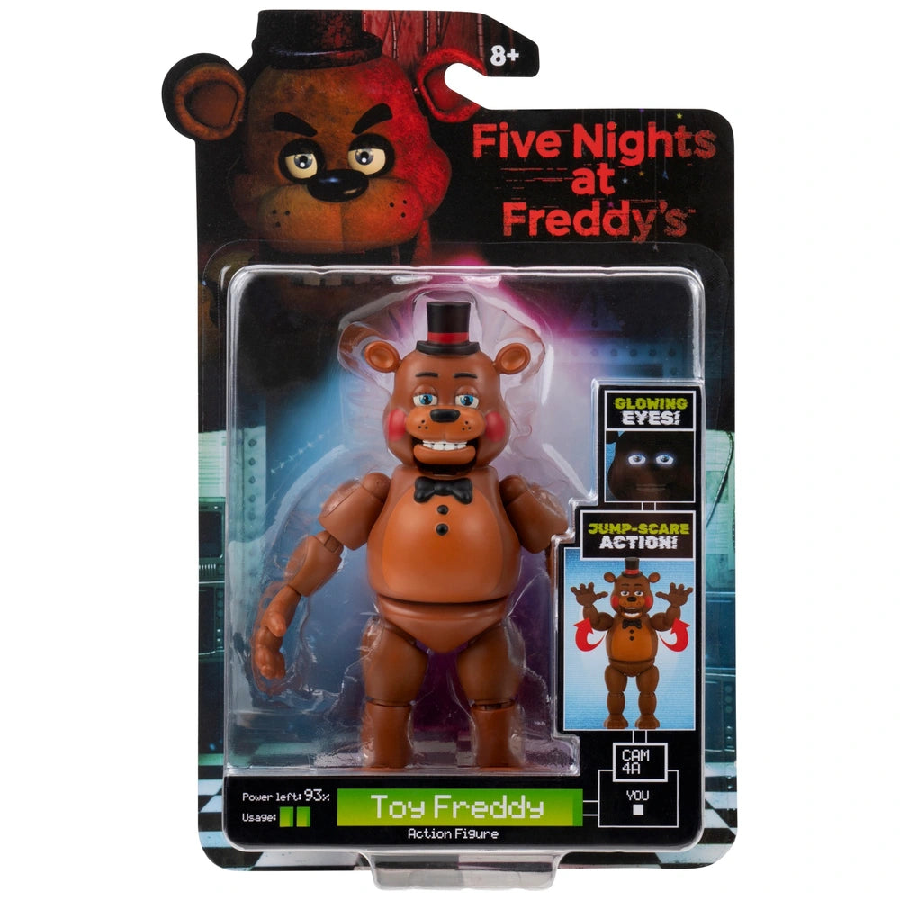 Five Nights At Freddy's Action Figure Freddy With Glow In The Dark Eyes 12.5Cm