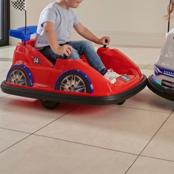 Flybar Funpark Racer 7.2V Lithium Electric Bumper Car Red