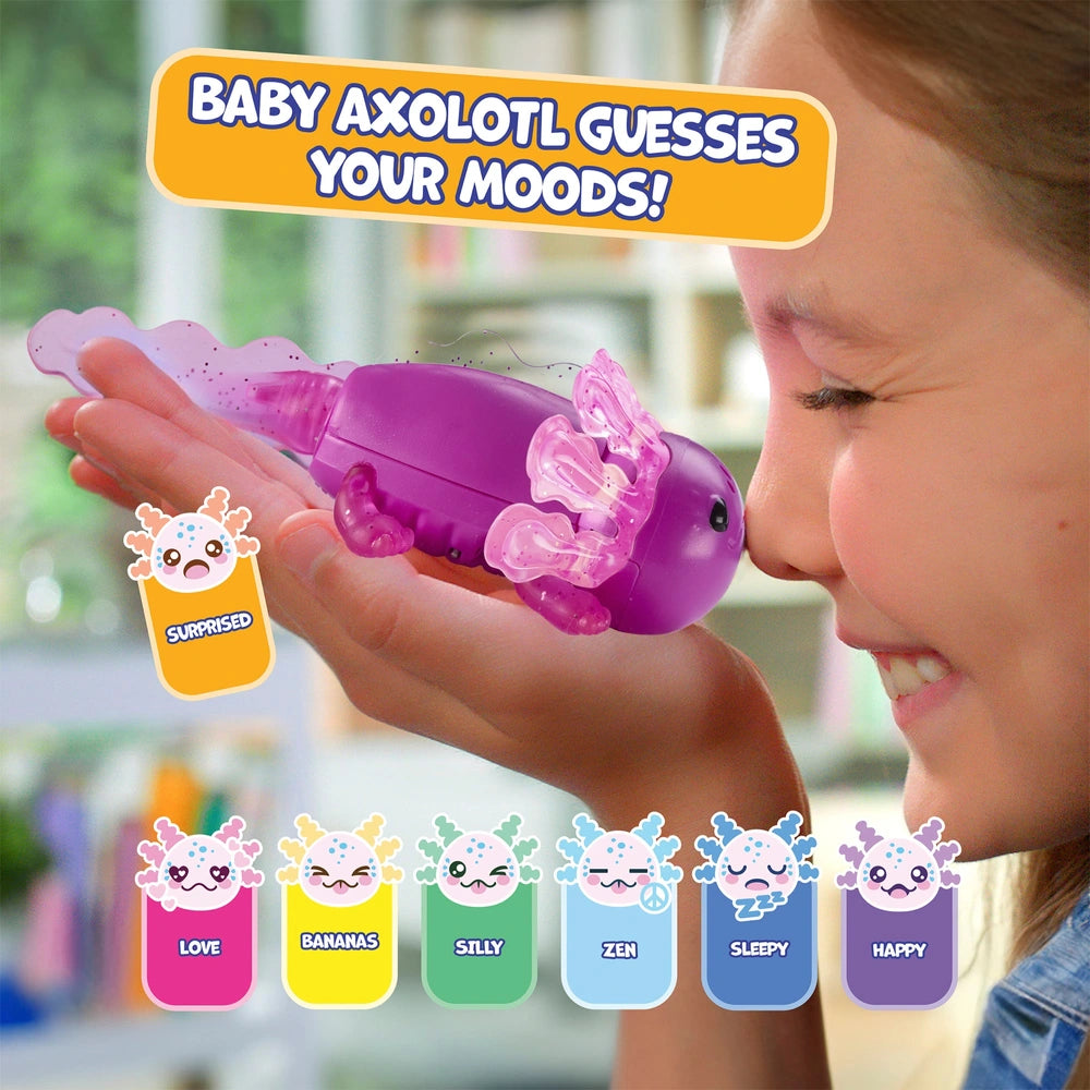 Fingerlings Baby Axolotl Pink