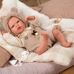 Arias Reborn Doll 40Cm Noah With Cushion