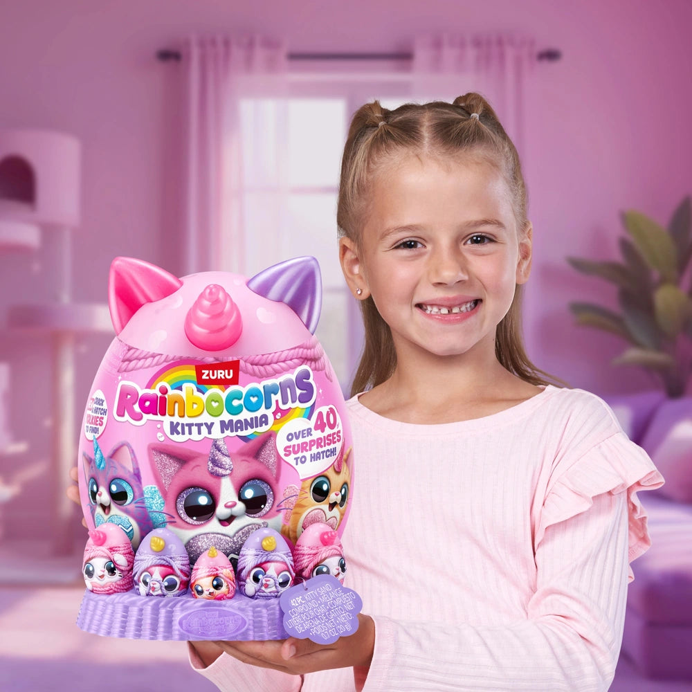 Rainbocorns By Zuru Kitty Mania Surprise Plush Egg
