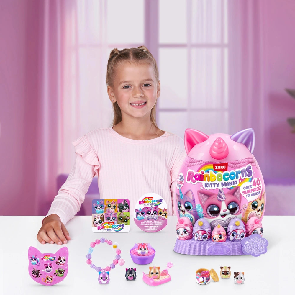 Rainbocorns By Zuru Kitty Mania Surprise Plush Egg