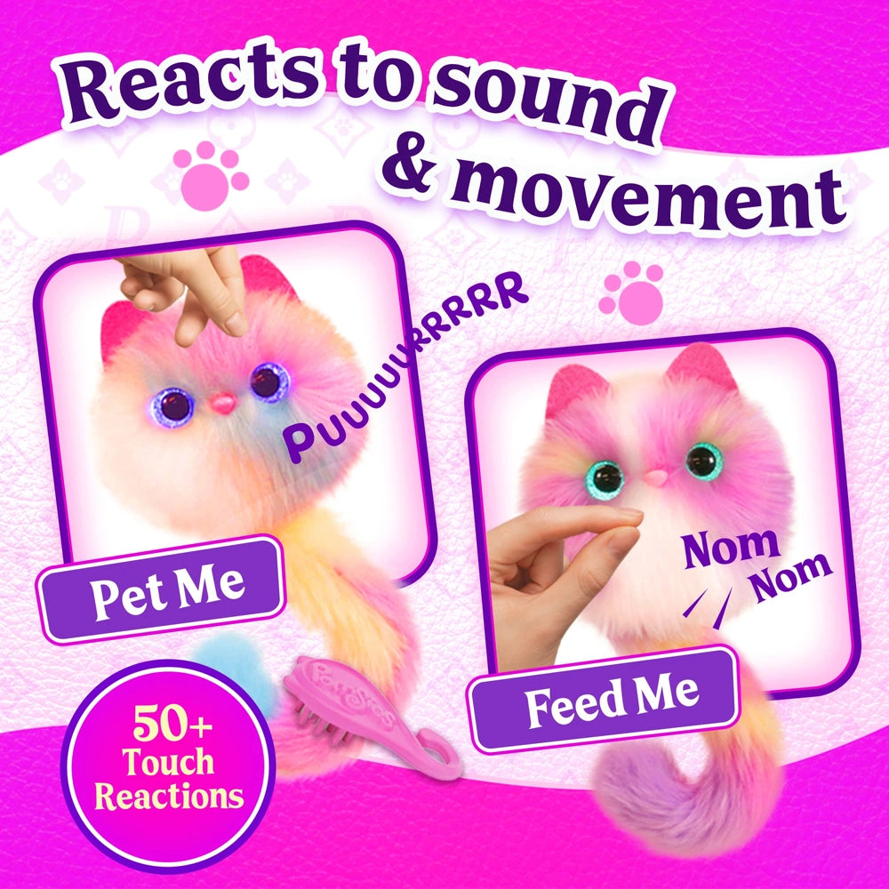 Pomsies Roxy Interactive Wearable Plush Pet