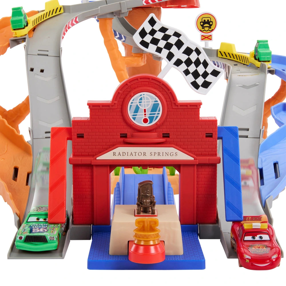 Disney Cars Rescue Road Raceway Playset