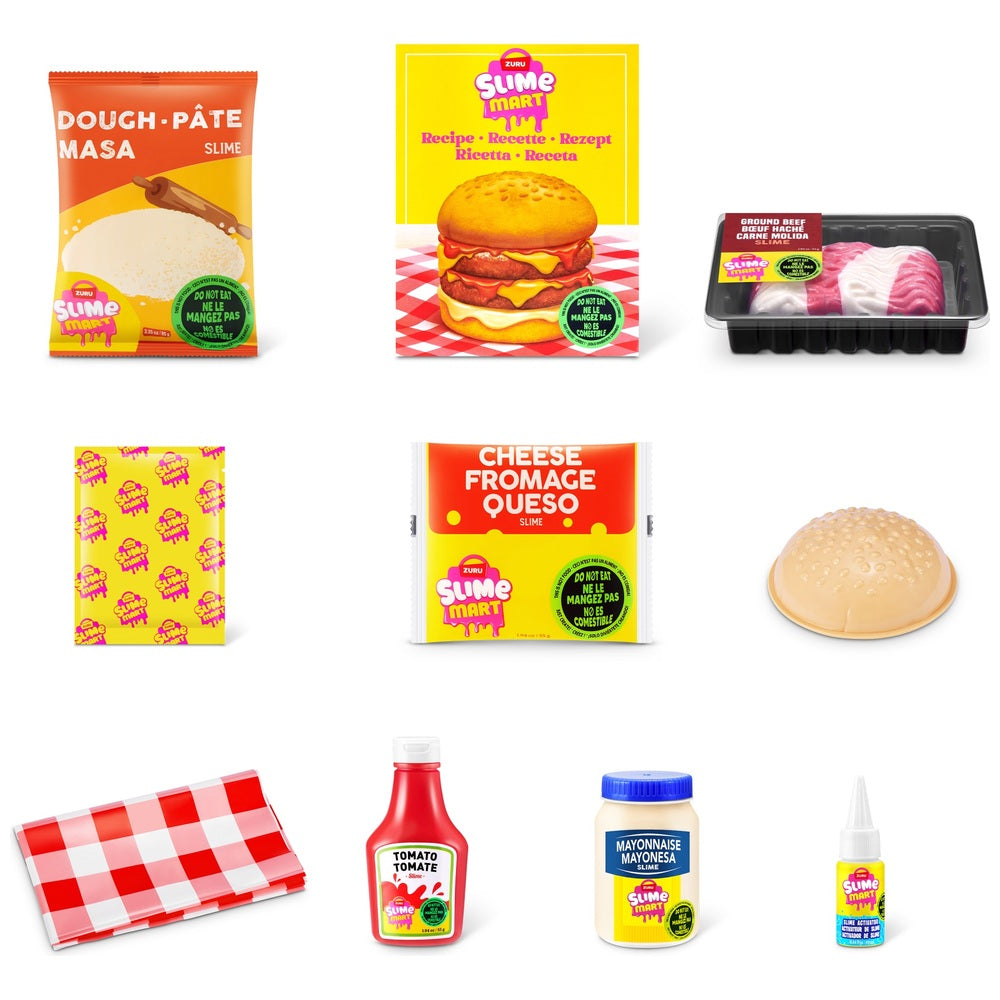 Slime Mart By Zuru Burger Basket