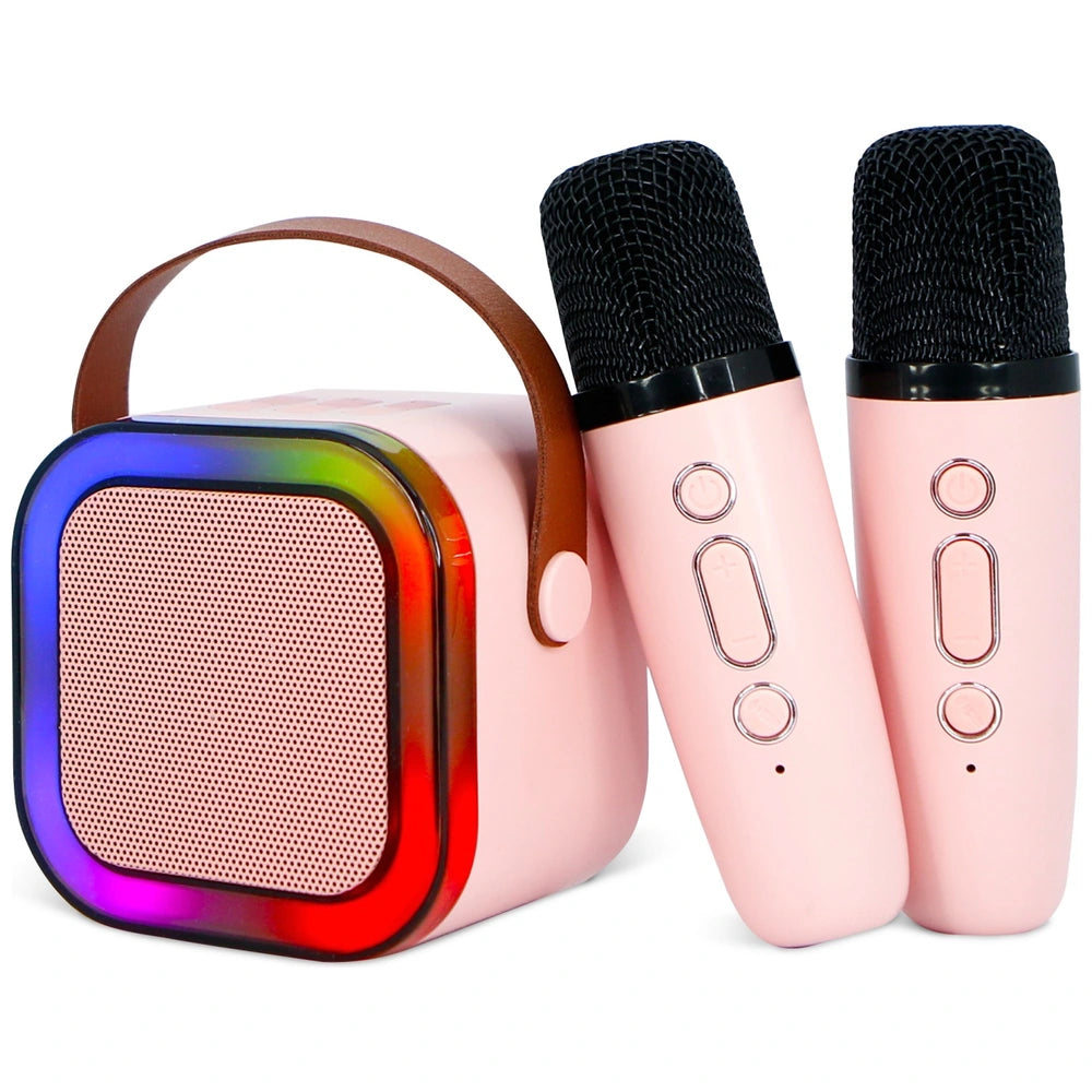 Popsing Led Light-Up Wireless Karaoke Set