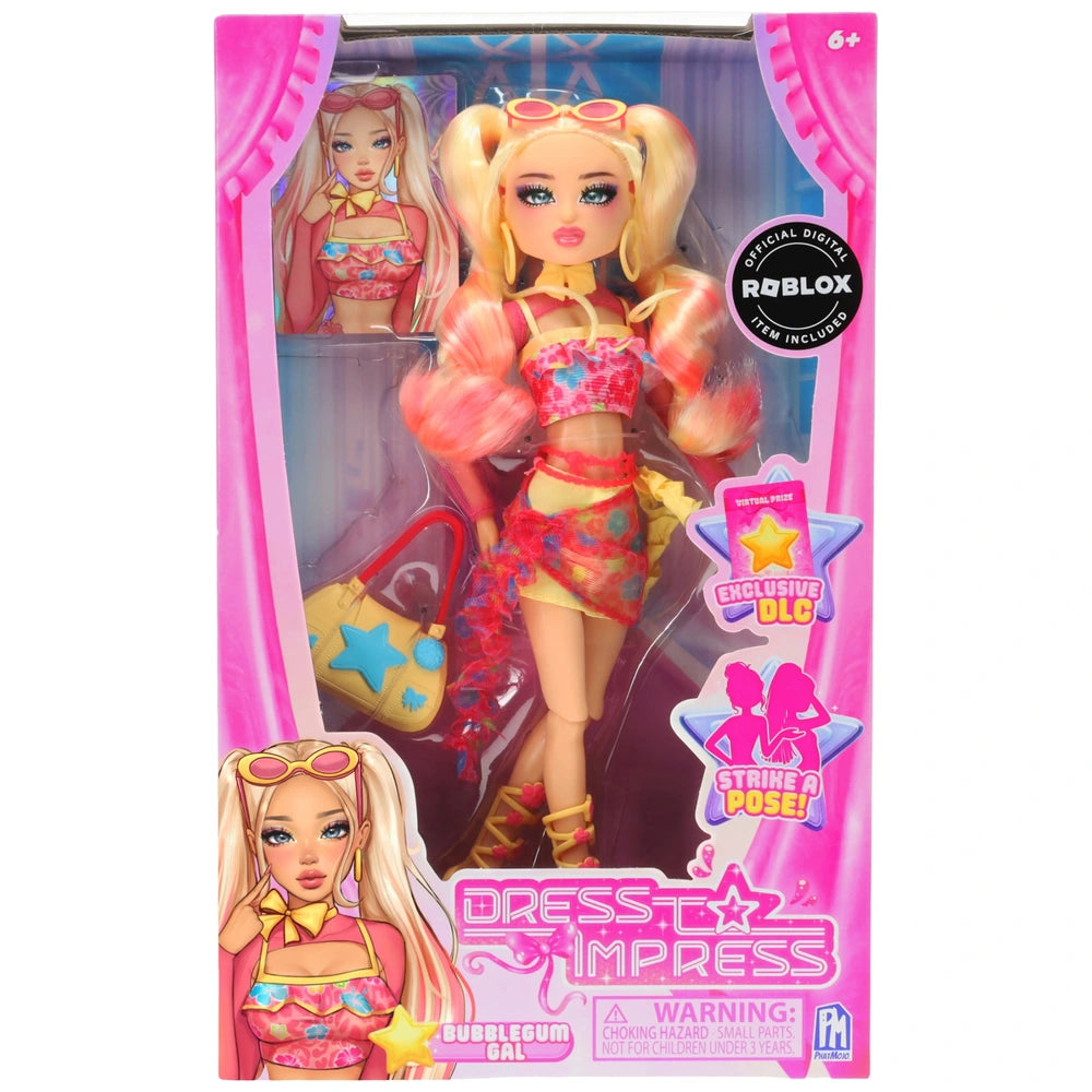 Dress To Impress Fashion Doll Bubblegum Gal