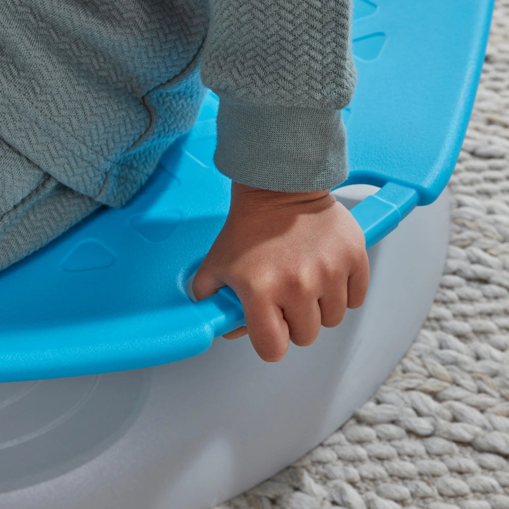 Play Factory Sensory Spinning Chair Blue