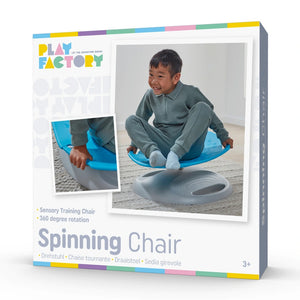 Play Factory Sensory Spinning Chair Blue