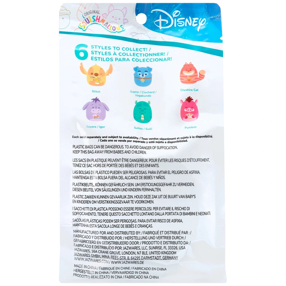 Squishmallows Disney 5” Sweet Treat Unscented Mystery Squad Plush