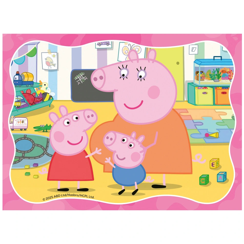 Ravensburger Peppa Pig & Evie Jigsaw Puzzles 4 In A Box