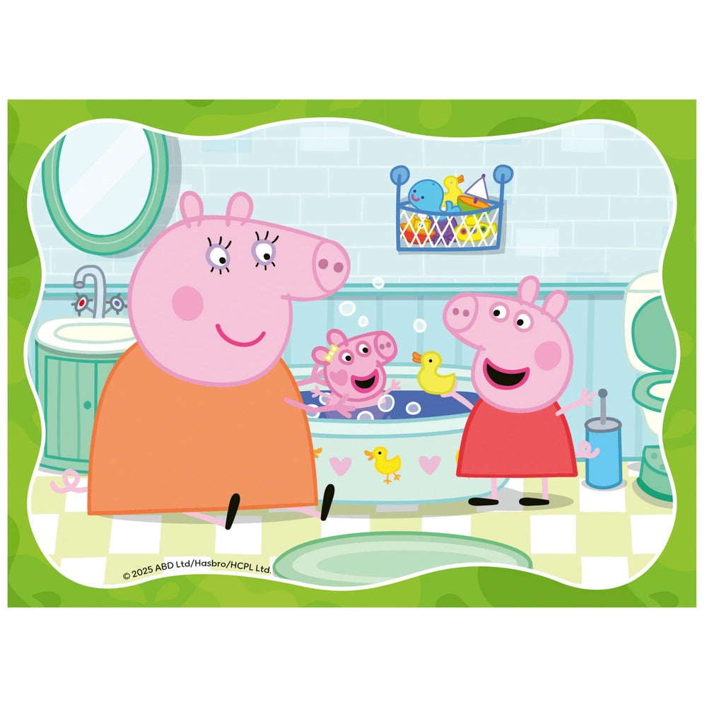 Ravensburger Peppa Pig & Evie Jigsaw Puzzles 4 In A Box