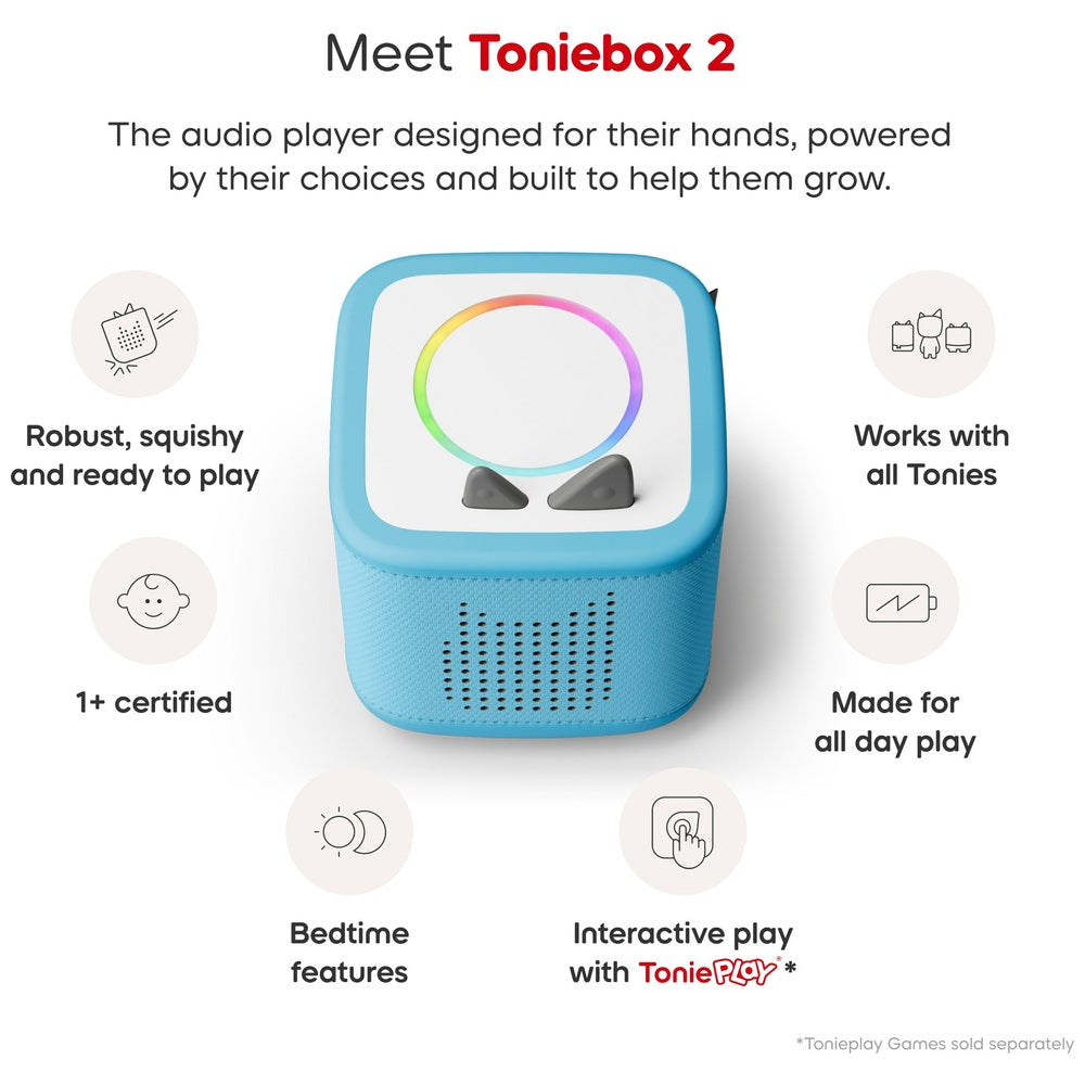 Toniebox 2 Only Box Sky Blue