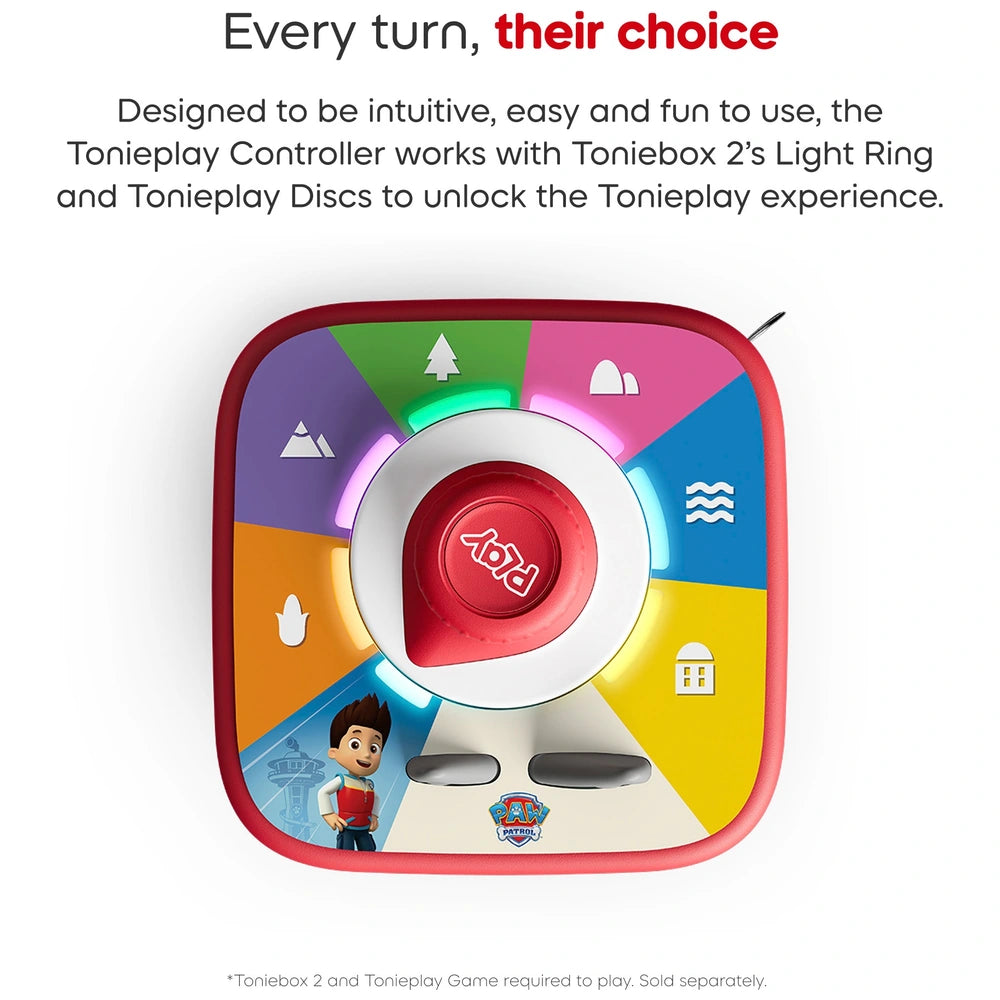 Tonies Tonieplay Controller Sunset Red