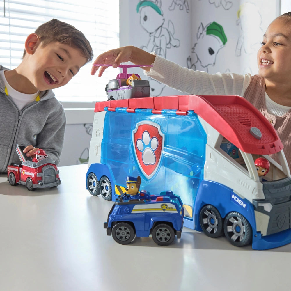 Paw Patrol Pups To The Rescue Patroller Pack With 4 Rescue Vehicles