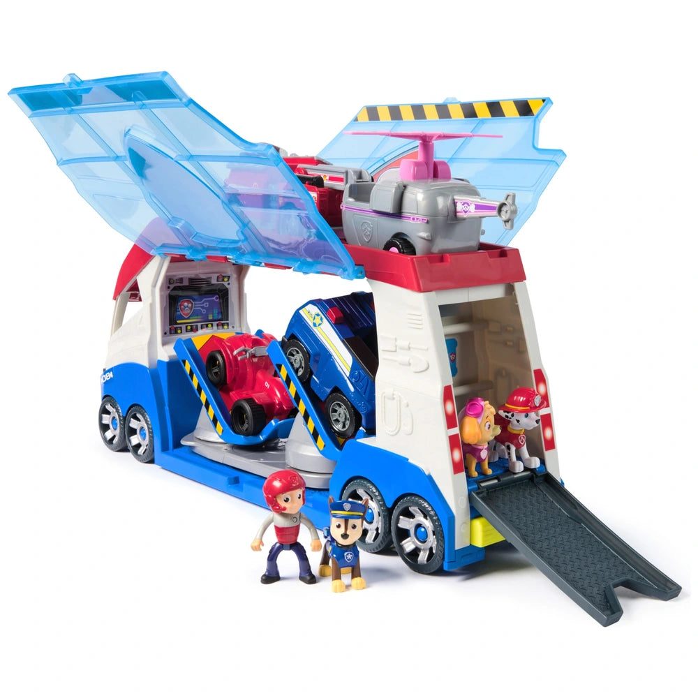 Paw Patrol Pups To The Rescue Patroller Pack With 4 Rescue Vehicles
