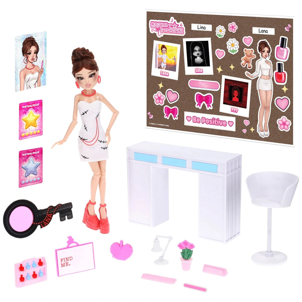 Dress To Impress Fashion Doll Set Lana's Salon