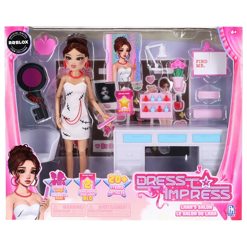Dress To Impress Fashion Doll Set Lana's Salon