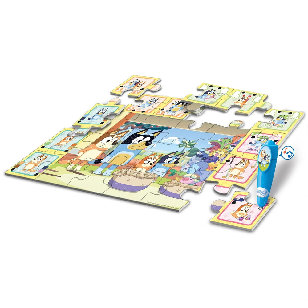 Clementoni Bluey Interactive Floor Puzzle 24 Pieces