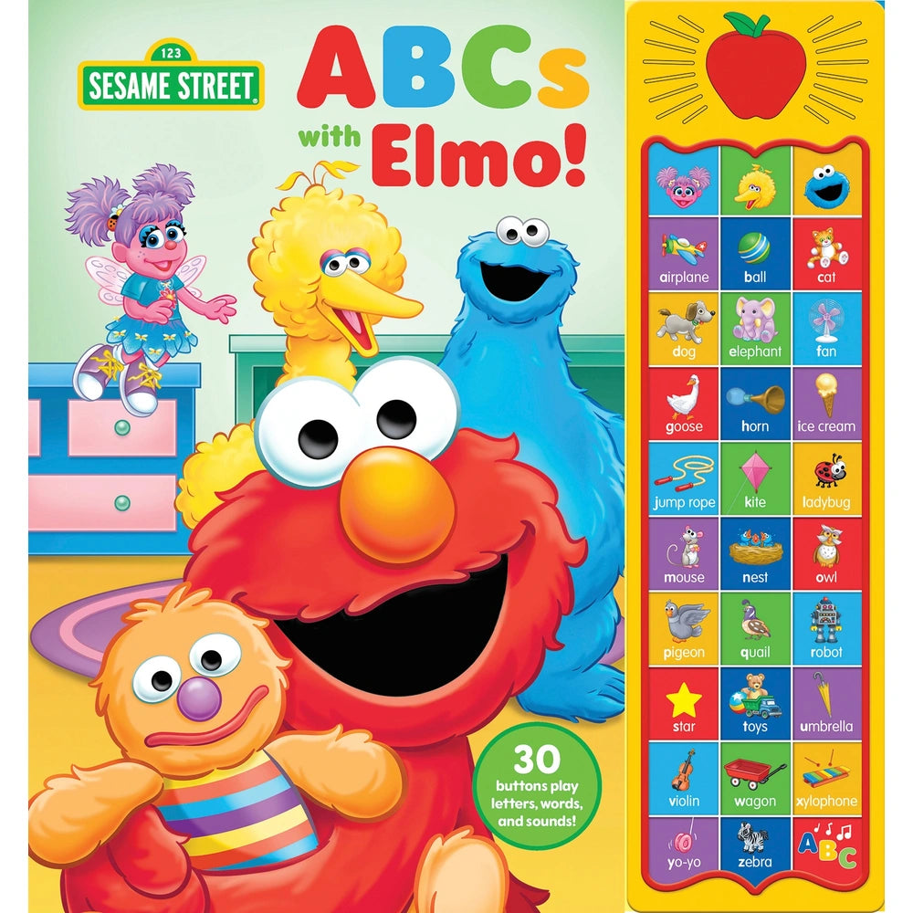 Apple Sound Book Sesame Street: Abcs With Elmo