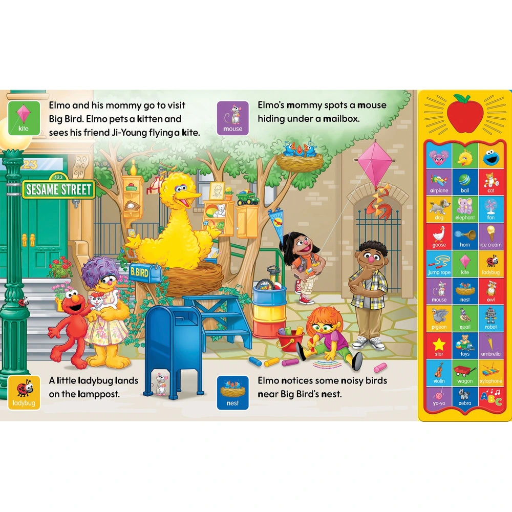 Apple Sound Book Sesame Street: Abcs With Elmo