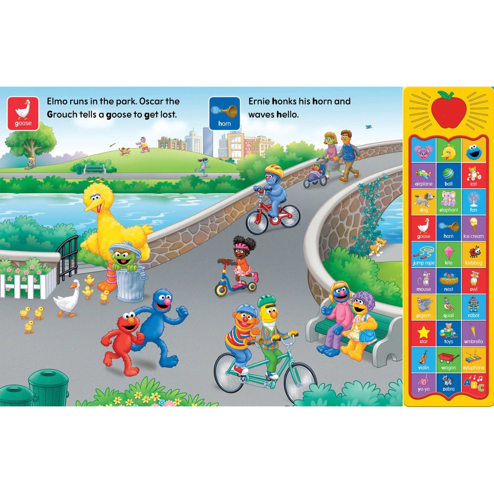 Apple Sound Book Sesame Street: Abcs With Elmo