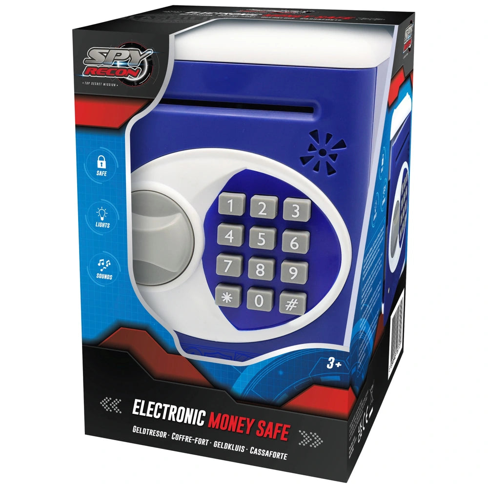 Spy Recon Electronic Money Safe With Lights And Sounds