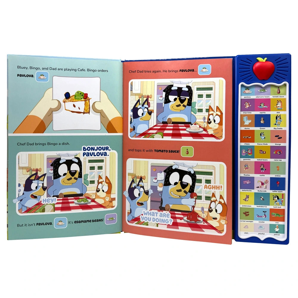 Bluey Wackadoo! Interactive Words And Sounds Book