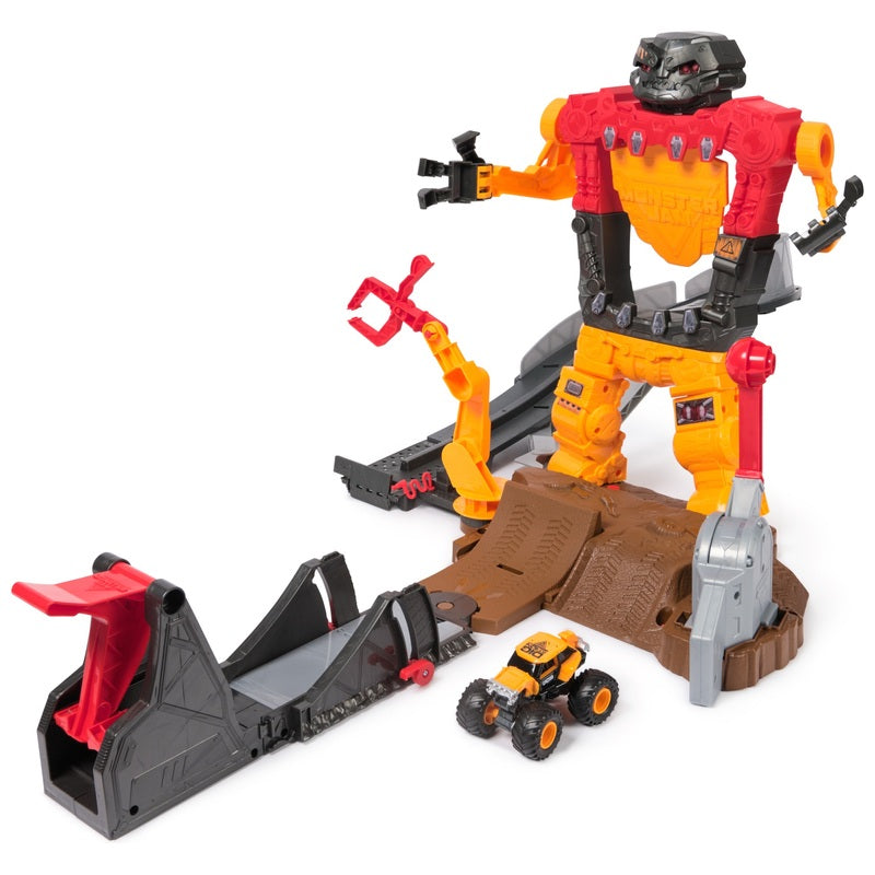 Monster Jam Smash & Bash Smashbot Playset