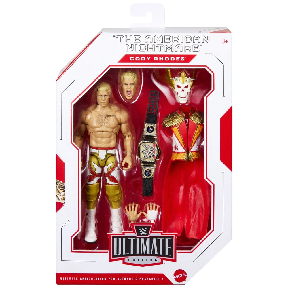 Wwe Ultimate Edition Action Figure Series 29 'The American Nightmare' Cody Rhodes