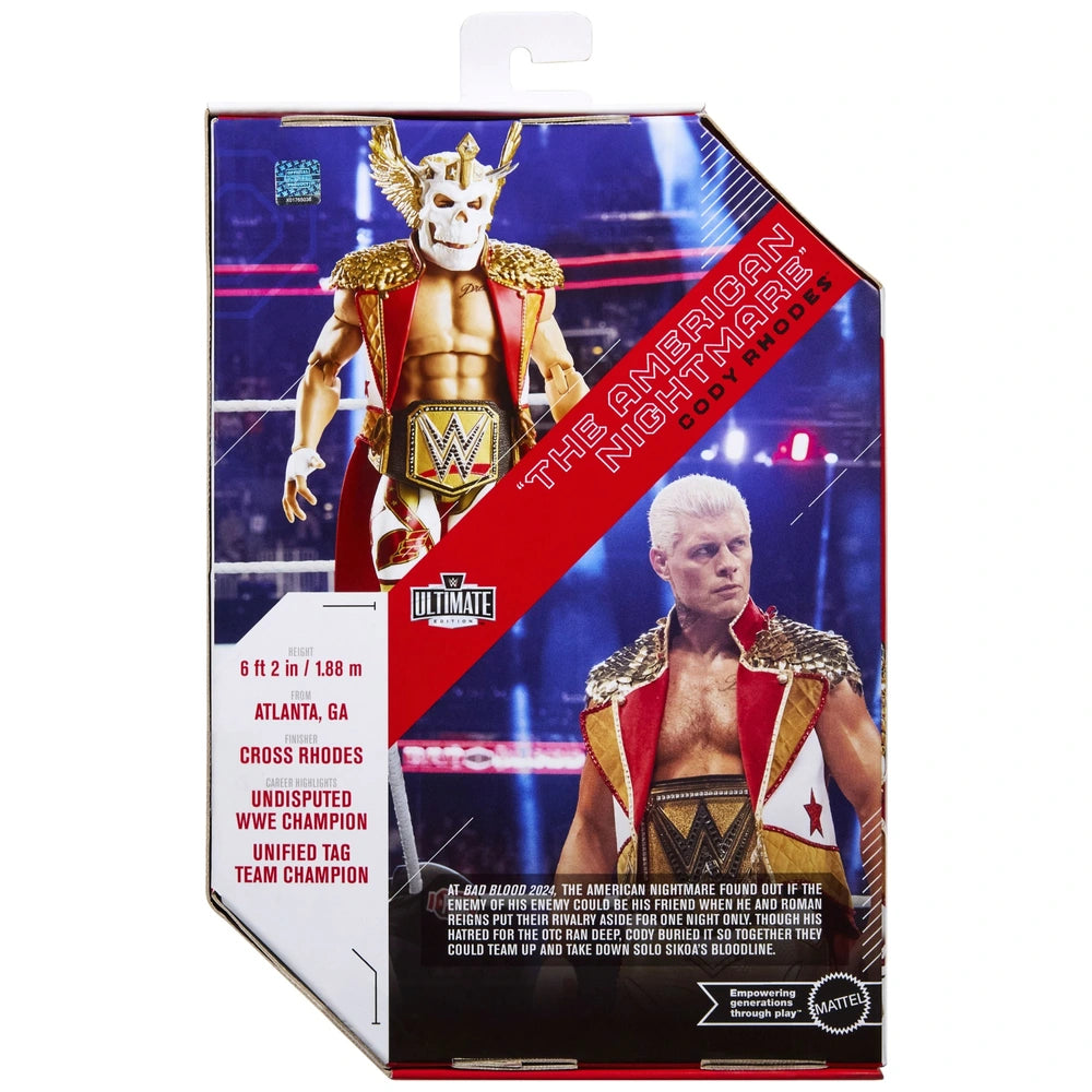 Wwe Ultimate Edition Action Figure Series 29 'The American Nightmare' Cody Rhodes