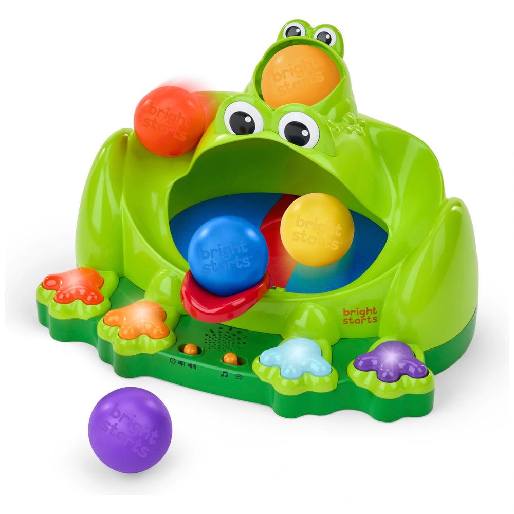 Bright Starts Poppin' Frog Ball Popper