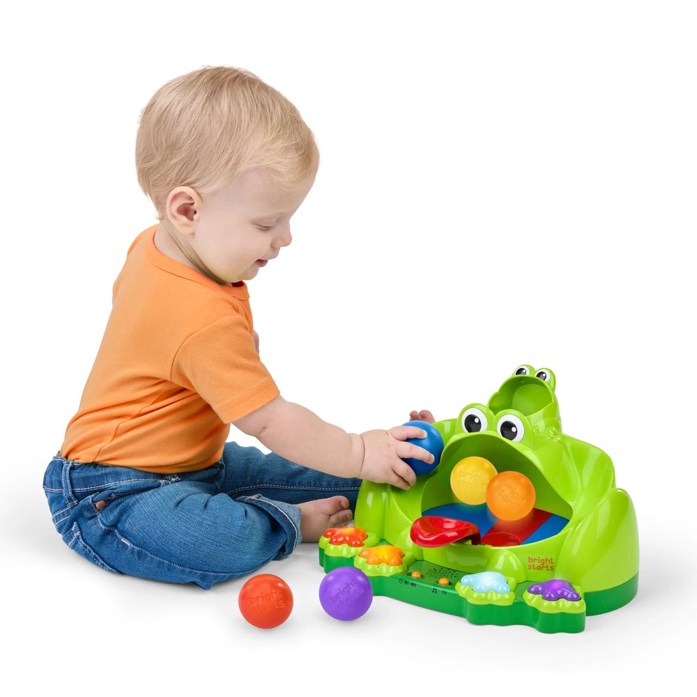 Bright Starts Poppin' Frog Ball Popper