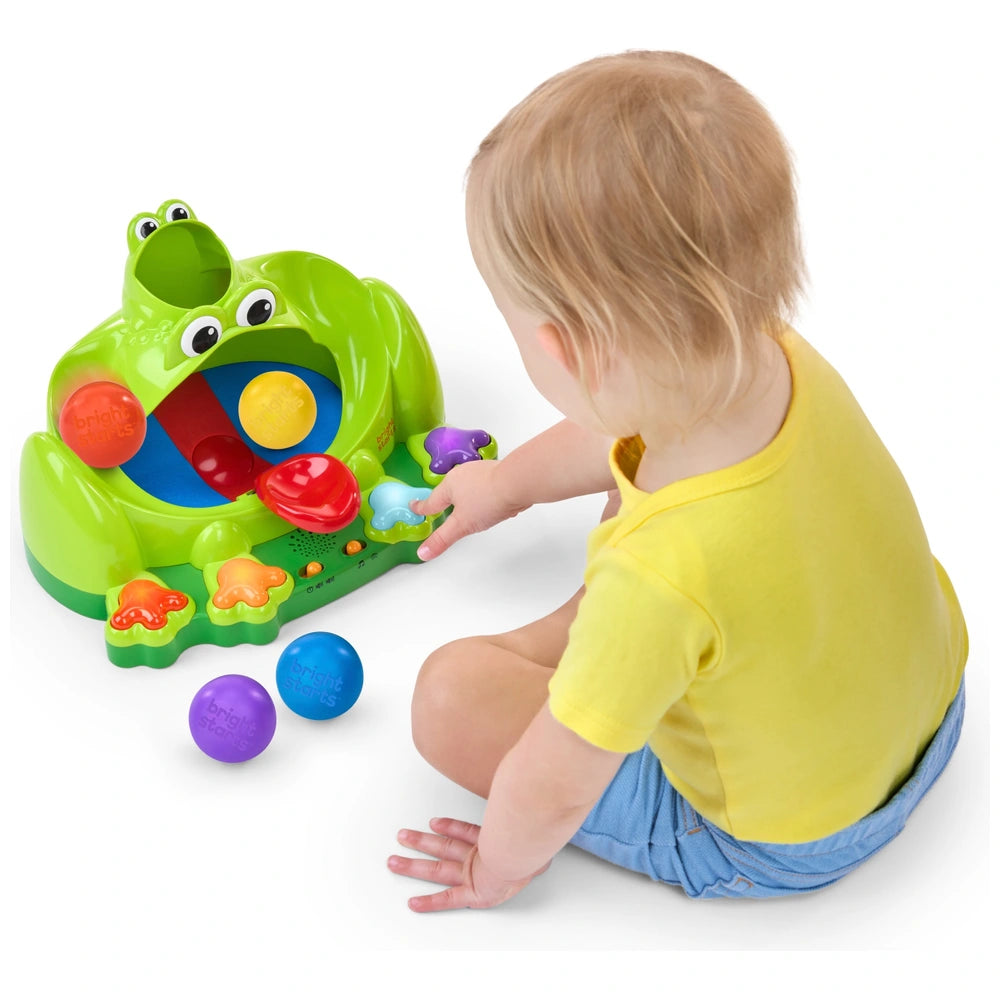 Bright Starts Poppin' Frog Ball Popper