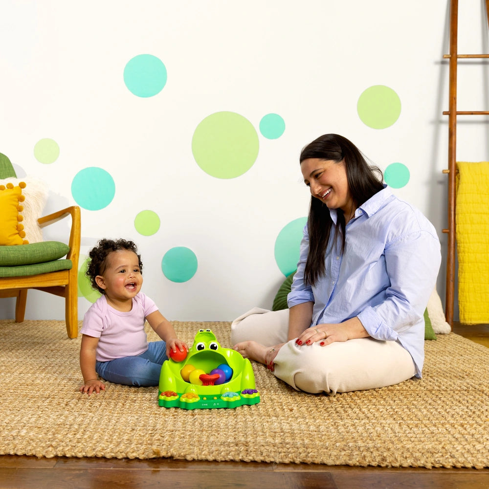Bright Starts Poppin' Frog Ball Popper