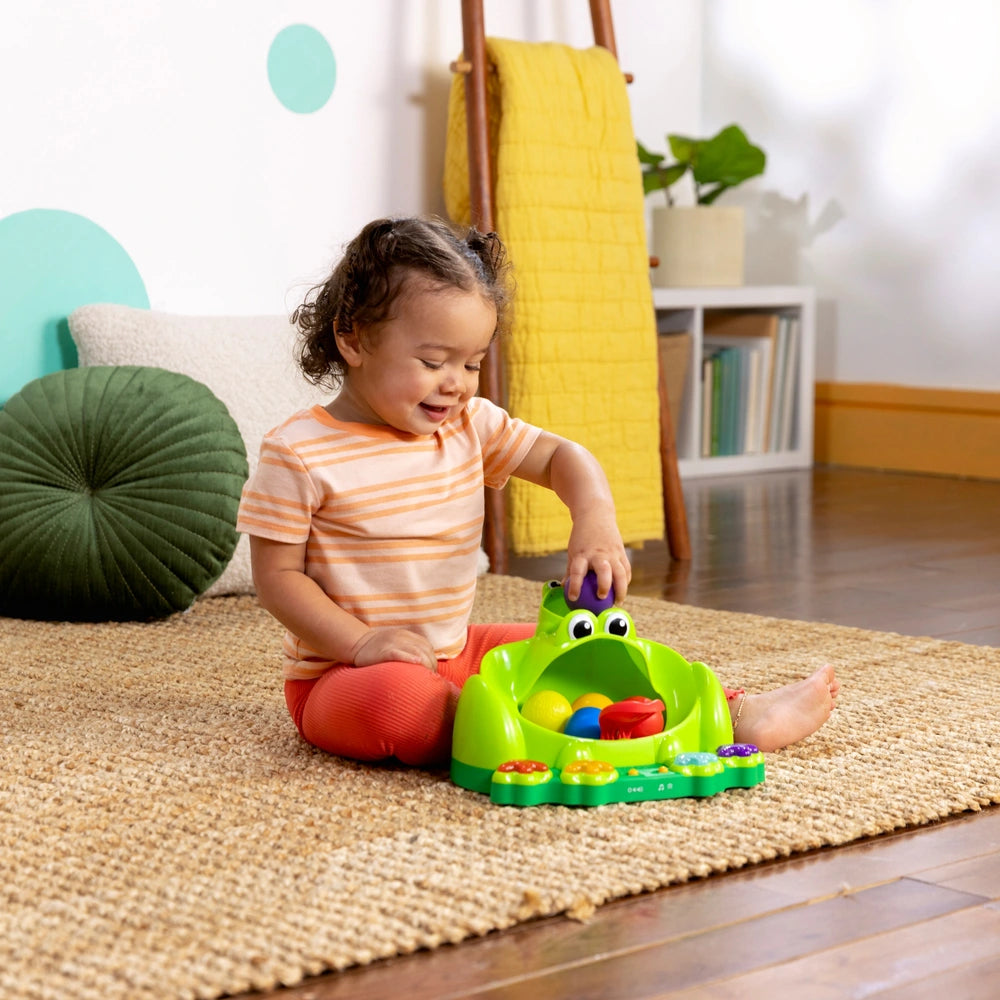 Bright Starts Poppin' Frog Ball Popper
