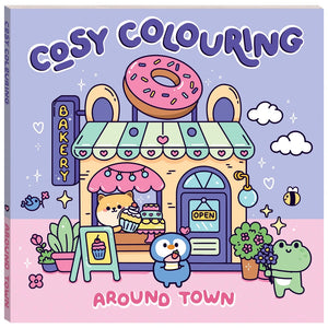 Art Maker Cosy Colouring Book Around The Town