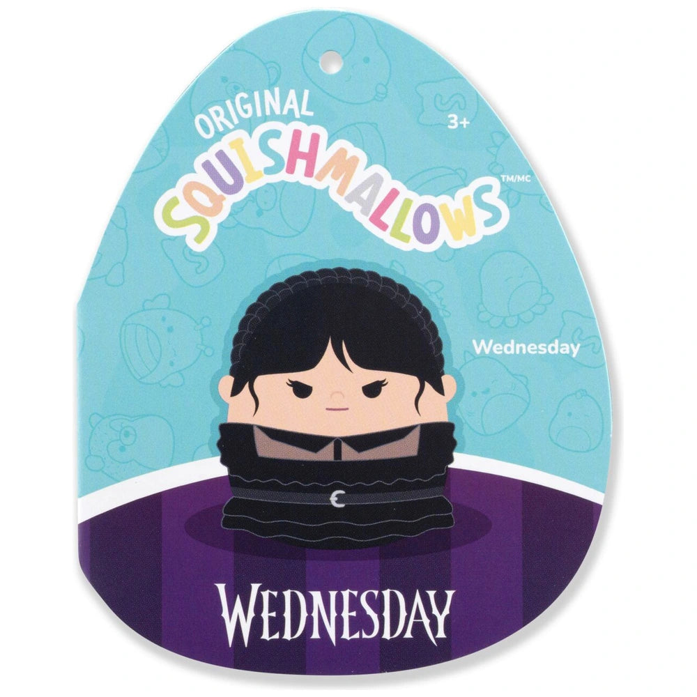 Original Squishmallows Plush Wednesday In Dance Dress 20Cm