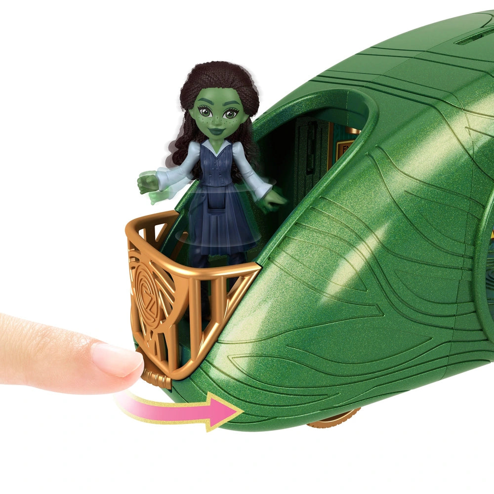 Wicked Emerald City Train Playset And Elphaba Doll